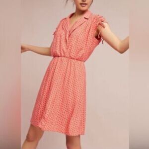 MAEVE carlotta ruched shirtdress